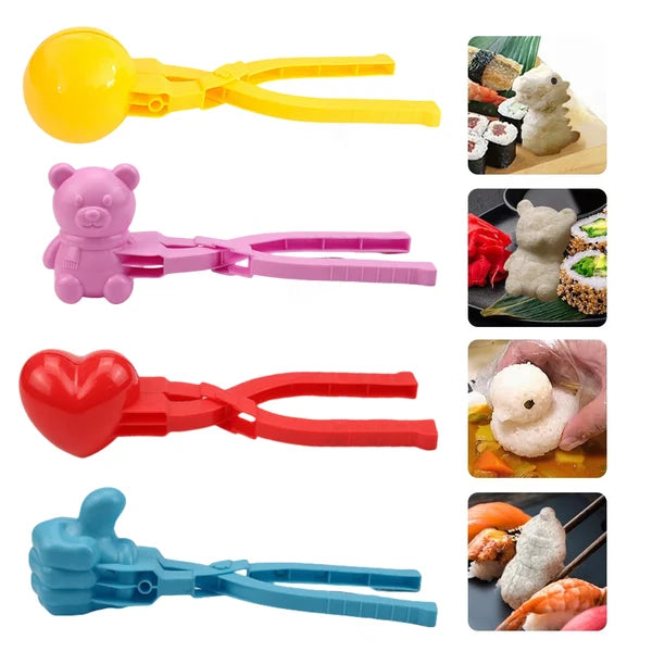 Rice Molds for Sushi Making