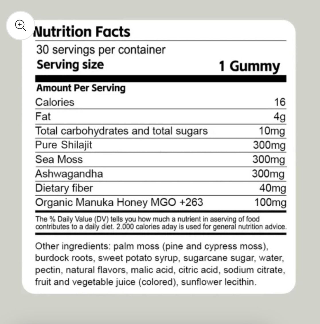 ORANIC EXTRACT  3-in-1 Wellness Gummies 5.0