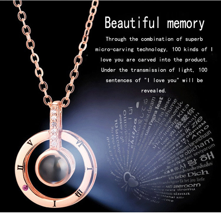 I Love You in 100 Languages Necklace