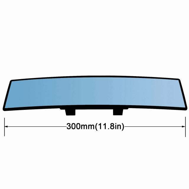 High-Definition Reversing Auxiliary Mirror: Wide-Angle, Anti-Fog, and Anti-Glare Curved Design!
