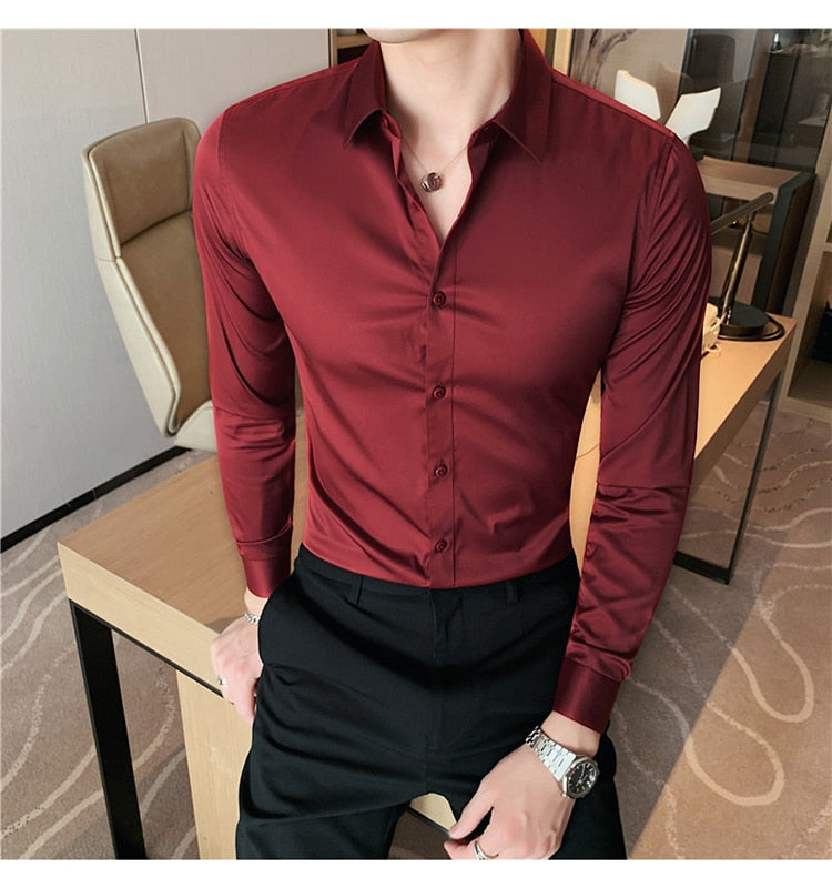 Stretch Non-iron Anti-wrinkle Shirt